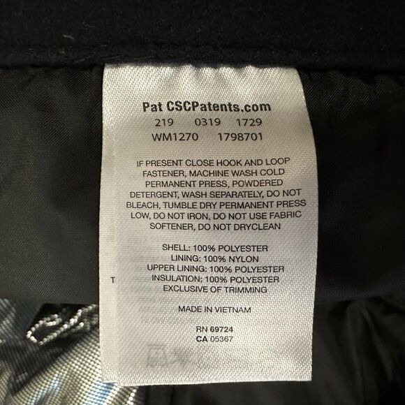 COLUMBIA M's Cushman Crest Omni-Tech Ski Snowboard Snow Pants Black #WM1270 - Picture 13 of 16